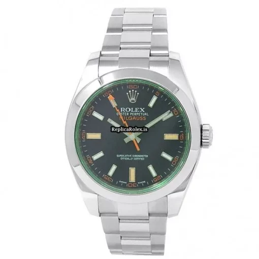 Great Fakes Rolex Milgauss 116400gv Automatic Movement 40mm Steel Case Mens/unisex Watch