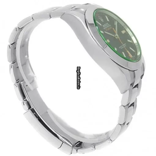 Great Fakes Rolex Milgauss 116400gv Automatic Movement 40mm Steel Case Mens/unisex Watch - Image 3