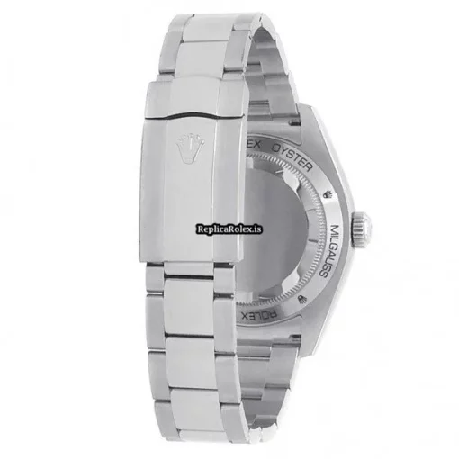 Great Fakes Rolex Milgauss 116400gv Automatic Movement 40mm Steel Case Mens/unisex Watch - Image 4