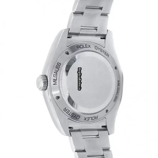 Great Fakes Rolex Milgauss 116400gv Automatic Movement 40mm Steel Case Mens/unisex Watch - Image 5