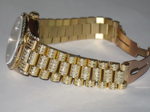 Appealing Replica Rolex Day-date Self Winding Automatic 36mm Yellow Gold Case Mens/unisex Watch - Image 6