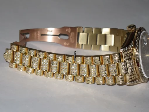 Appealing Replica Rolex Day-date Self Winding Automatic 36mm Yellow Gold Case Mens/unisex Watch - Image 7