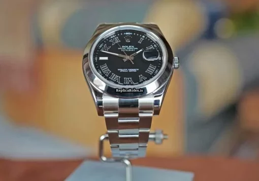 Superior Replica Rolex Datejust II 116300 Automatic Movement Steel Case Watch - Image 7