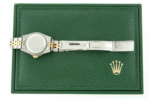 Good Replica Rolex Lady-datejust 69173 Caliber 2135 Automatic Movement 26mm Gold/steel Case Womens Watch - Image 11