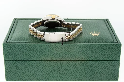 Good Replica Rolex Lady-datejust 69173 Caliber 2135 Automatic Movement 26mm Gold/steel Case Womens Watch - Image 8