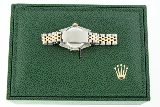 Good Replica Rolex Lady-datejust 69173 Caliber 2135 Automatic Movement 26mm Gold/steel Case Womens Watch - Image 9