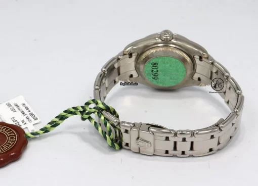 Top Replica Rolex Lady-datejust Pearlmaster 80299 Automatic Movement 29mm White Gold Case Womens Watch - Image 13