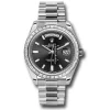 Defect Replica Rolex Day-date 40 228396tbr Caliber 3255 Automatic Movement 40mm Platinum Case Mens/unisex Watch