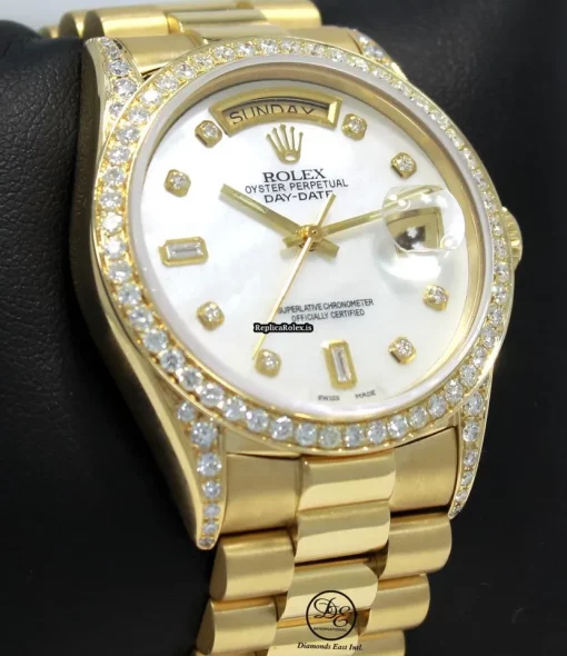 Unique Replica Rolex Day-date 36 18238 Automatic Movement 36mm Yellow Gold Case Watch