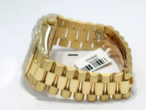 Unique Replica Rolex Day-date 36 18238 Automatic Movement 36mm Yellow Gold Case Watch - Image 10