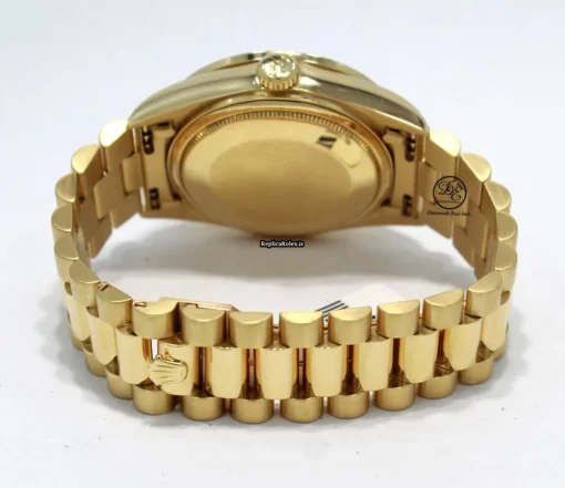 Unique Replica Rolex Day-date 36 18238 Automatic Movement 36mm Yellow Gold Case Watch - Image 11
