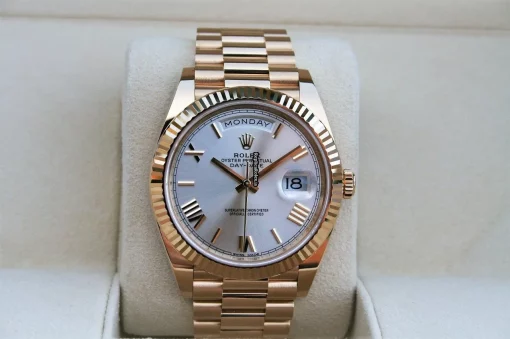 Remarkable Copy Rolex Day-date 40 228238 Caliber 3255 Automatic Movement 40mm Yellow Gold Case Mens/unisex Watch