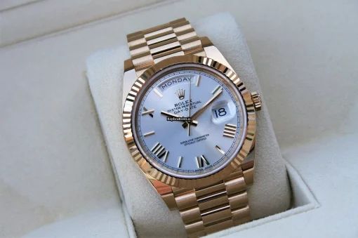 Remarkable Copy Rolex Day-date 40 228238 Caliber 3255 Automatic Movement 40mm Yellow Gold Case Mens/unisex Watch - Image 5
