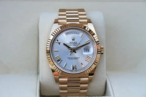 Remarkable Copy Rolex Day-date 40 228238 Caliber 3255 Automatic Movement 40mm Yellow Gold Case Mens/unisex Watch - Image 6