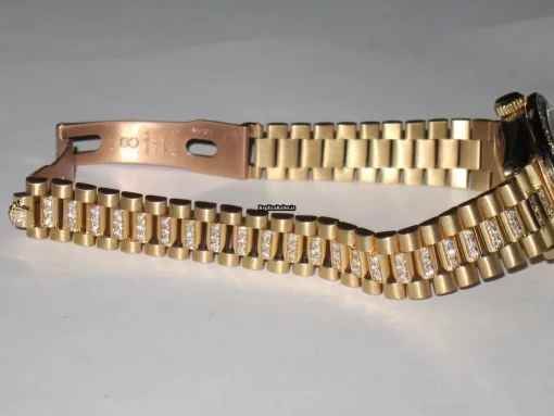 1:1 Replica Rolex Datejust Self Winding Automatic 26mm Yellow Gold Case Womens Watch - Image 7