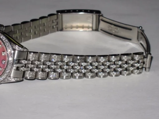 Lovely Replica Rolex Datejust Self Winding Automatic 26mm Steel Case Womens Watch - Image 4