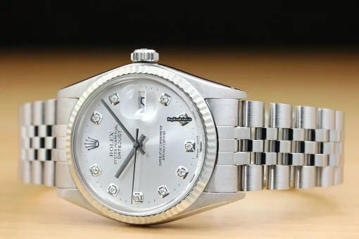 Fabulous Fake Rolex Datejust 16014 Caliber 3035 Automatic Movement 36mm Steel Case Mens/unisex Watch - Image 2