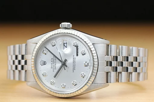 Fabulous Fake Rolex Datejust 16014 Caliber 3035 Automatic Movement 36mm Steel Case Mens/unisex Watch - Image 3