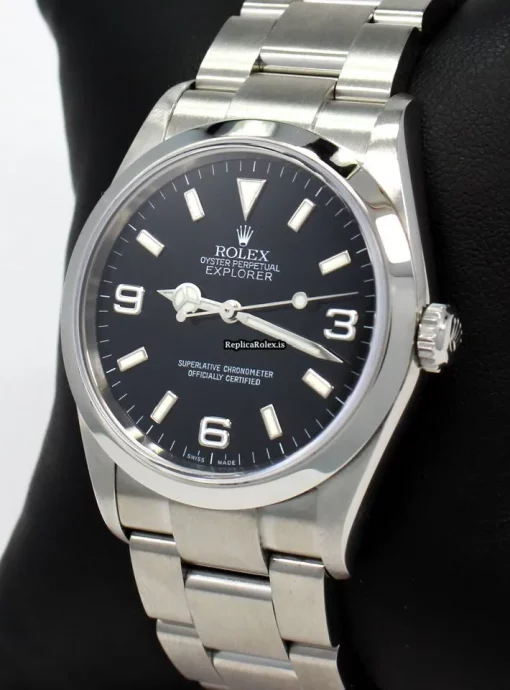 Discount Replicas Rolex Explorer 114270 Automatic Movement 36mm Steel Case Watch