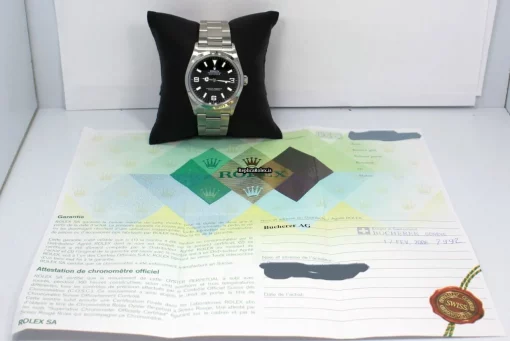 Discount Replicas Rolex Explorer 114270 Automatic Movement 36mm Steel Case Watch - Image 6