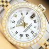 Wonderful Replica Rolex Lady-datejust 69173 Caliber 2135 Automatic Movement 26mm Steel Case Womens Watch