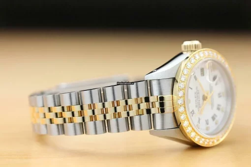 Wonderful Replica Rolex Lady-datejust 69173 Caliber 2135 Automatic Movement 26mm Steel Case Womens Watch - Image 7