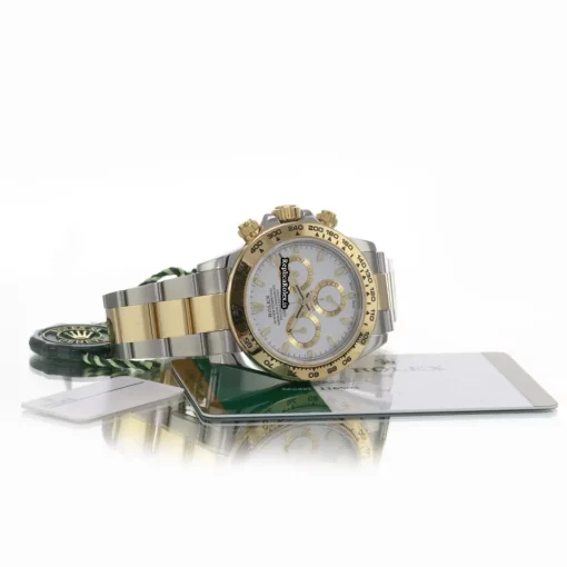 Excellent Clone Rolex Daytona 116503 Caliber 4130 Automatic Movement 40mm Gold/steel Case Mens/unisex Watch - Image 12