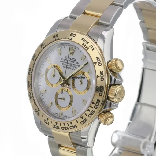 Excellent Clone Rolex Daytona 116503 Caliber 4130 Automatic Movement 40mm Gold/steel Case Mens/unisex Watch - Image 2