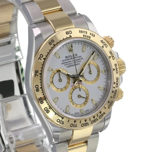 Excellent Clone Rolex Daytona 116503 Caliber 4130 Automatic Movement 40mm Gold/steel Case Mens/unisex Watch - Image 3
