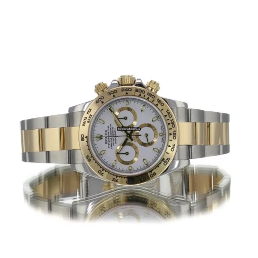 Excellent Clone Rolex Daytona 116503 Caliber 4130 Automatic Movement 40mm Gold/steel Case Mens/unisex Watch - Image 8