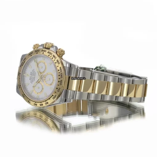 Excellent Clone Rolex Daytona 116503 Caliber 4130 Automatic Movement 40mm Gold/steel Case Mens/unisex Watch - Image 9