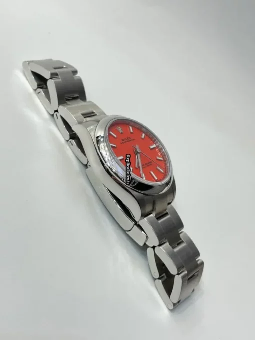 Attractive Replica Rolex Oyster Perpetual 31 277200 Caliber 2232 Automatic Movement 31mm Steel Case Womens Watch - Image 6