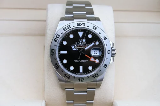 Recommend Knockoff Rolex Explorer II 216570 Caliber 3187 Automatic Movement 42mm Steel Case Mens/unisex Watch - Image 10
