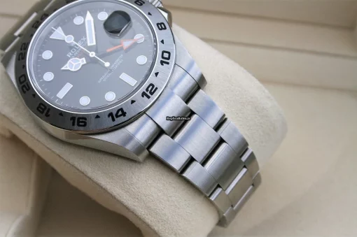 Recommend Knockoff Rolex Explorer II 216570 Caliber 3187 Automatic Movement 42mm Steel Case Mens/unisex Watch - Image 6