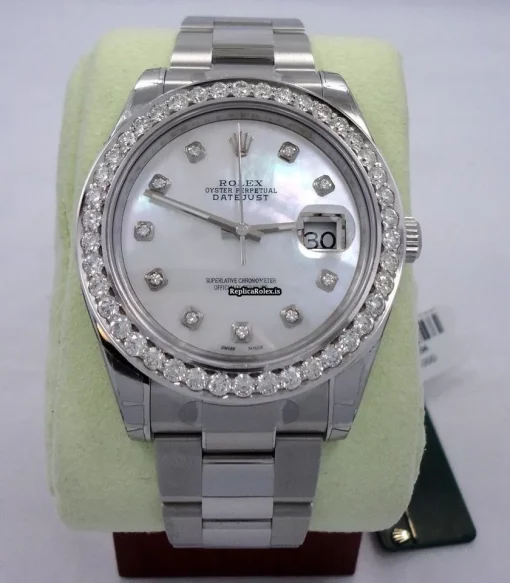 Excellent Clone Rolex Datejust II 116300 Automatic Movement 41mm Steel Case Watch - Image 5