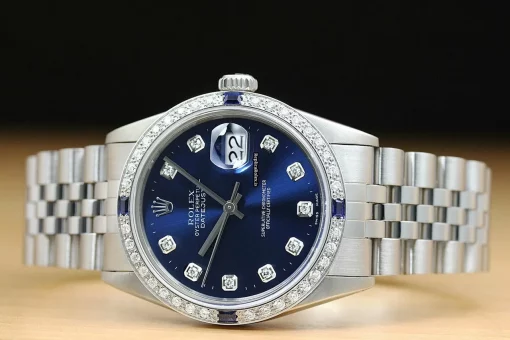 Fabulous Fake Rolex Datejust 16014 Caliber 3035 Automatic Movement 36mm Steel Case Mens/unisex Watch - Image 3