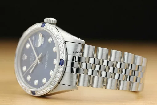 Fabulous Fake Rolex Datejust 16014 Caliber 3035 Automatic Movement 36mm Steel Case Mens/unisex Watch - Image 4