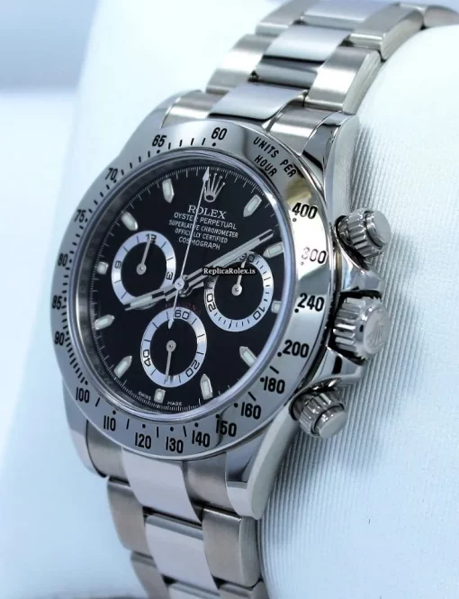 Inexpensive Fake Rolex Daytona 116520 Caliber 4130 Automatic Movement 40mm Steel Case Mens/unisex Watch - Image 2