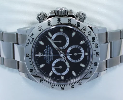 Inexpensive Fake Rolex Daytona 116520 Caliber 4130 Automatic Movement 40mm Steel Case Mens/unisex Watch - Image 4