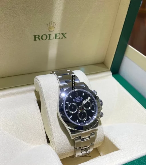Inexpensive Fake Rolex Daytona 116520 Caliber 4130 Automatic Movement 40mm Steel Case Mens/unisex Watch - Image 5