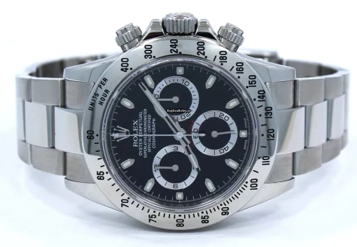 Inexpensive Fake Rolex Daytona 116520 Caliber 4130 Automatic Movement 40mm Steel Case Mens/unisex Watch - Image 9