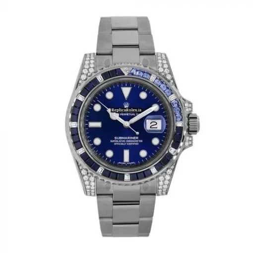 Top Fakes Rolex Submariner Date 116659sabr Caliber 3135 Automatic Movement 40mm White Gold Case Mens/unisex Watch