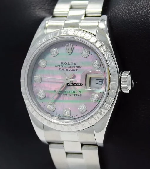 Incredible Replica Rolex Oyster Perpetual Lady Date 79240 Automatic Movement 26mm Steel Case Watch
