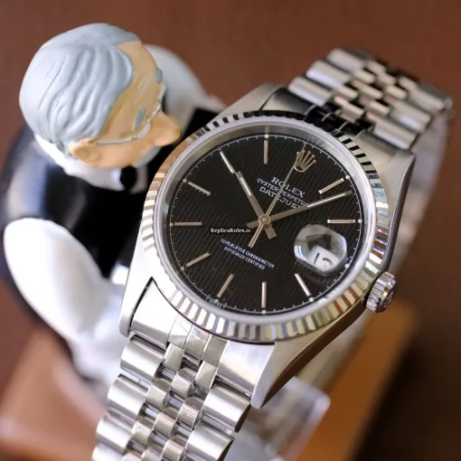 Top Replica Rolex Datejust 16234 Caliber 3135 Automatic Movement 36mm Steel Case Mens/unisex Watch - Image 3