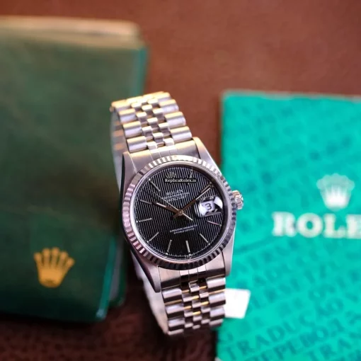 Top Replica Rolex Datejust 16234 Caliber 3135 Automatic Movement 36mm Steel Case Mens/unisex Watch - Image 6