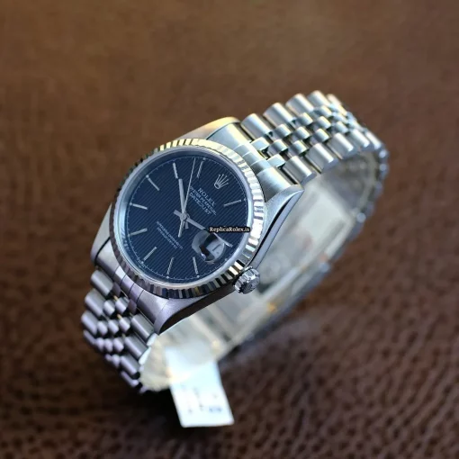 Top Replica Rolex Datejust 16234 Caliber 3135 Automatic Movement 36mm Steel Case Mens/unisex Watch - Image 8