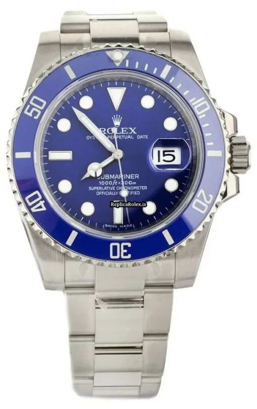 Affordable Replica Rolex Submariner Date 116619lb Automatic Movement 40mm White Gold Case Mens/unisex Watch