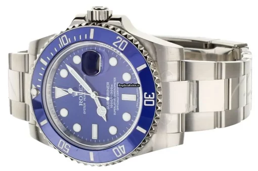 Affordable Replica Rolex Submariner Date 116619lb Automatic Movement 40mm White Gold Case Mens/unisex Watch - Image 4