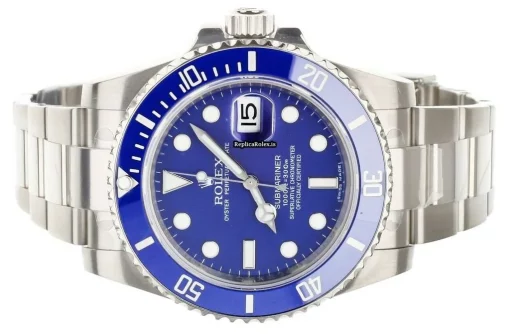 Affordable Replica Rolex Submariner Date 116619lb Automatic Movement 40mm White Gold Case Mens/unisex Watch - Image 5