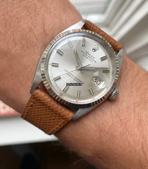 Mind-boggling Imitation Rolex Datejust 1601 Caliber 1570 Automatic Movement 36mm Steel Case Mens/unisex Watch - Image 10